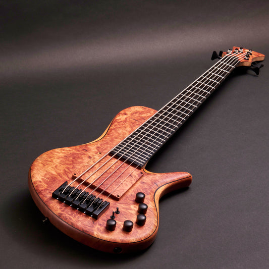 Adamovic Katana 6 Red Mallee 6-string bass at Bass Freaks