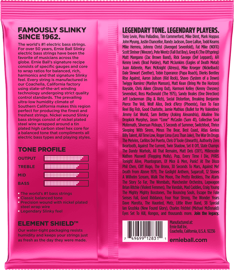 Ernie Ball - Super Slinky Nickel 5 40-125