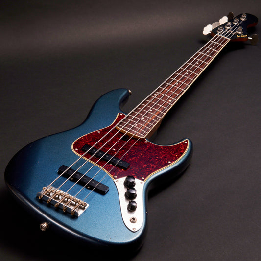 De Gier Bebop 5 Classic VP Blue Aged 5-string bass at Bass Freaks