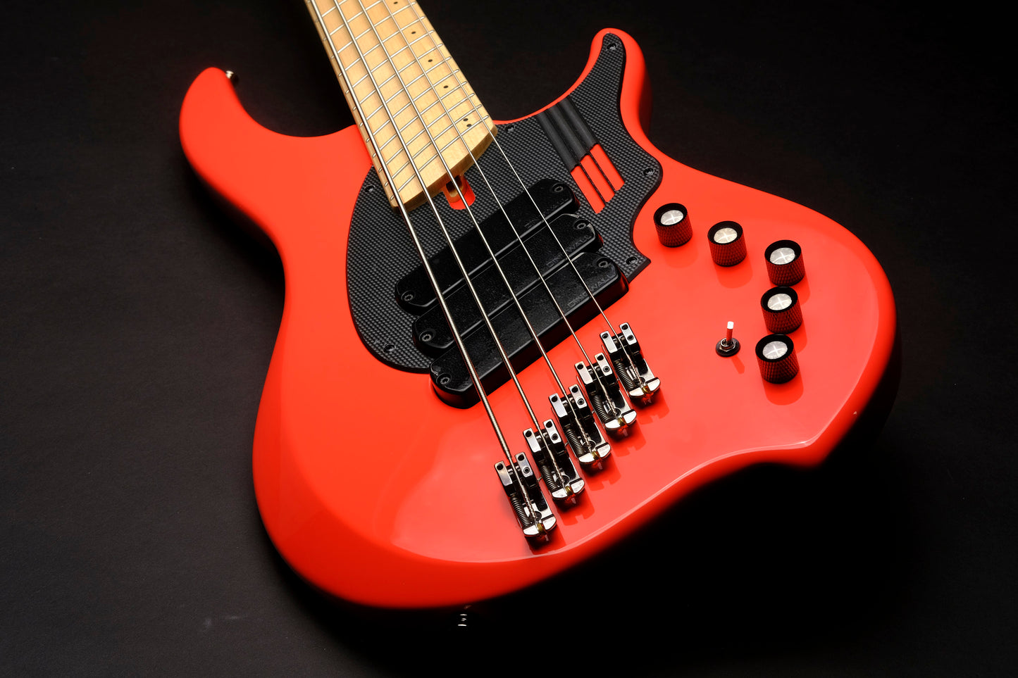 DINGWALL GUITARS NG3 NOLLY SIGNATURE 5 STRING 'Fiesta Red'