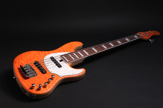 Mayones Jabba Custom 5 - Trans Orange Satine