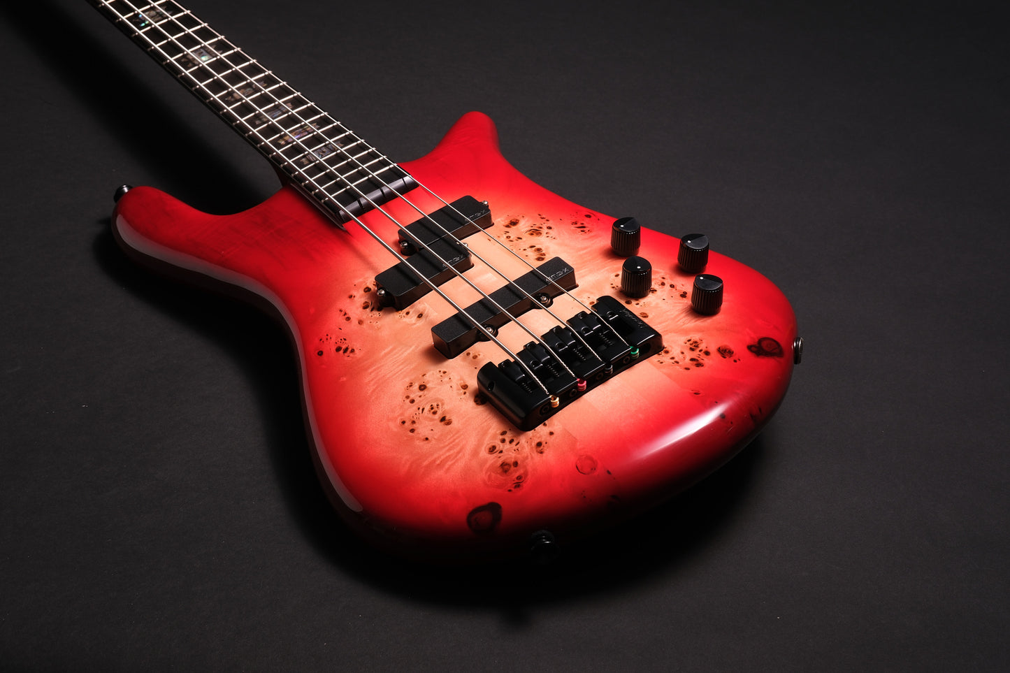Spector Euro 4 CST - Natural Red Burst Gloss