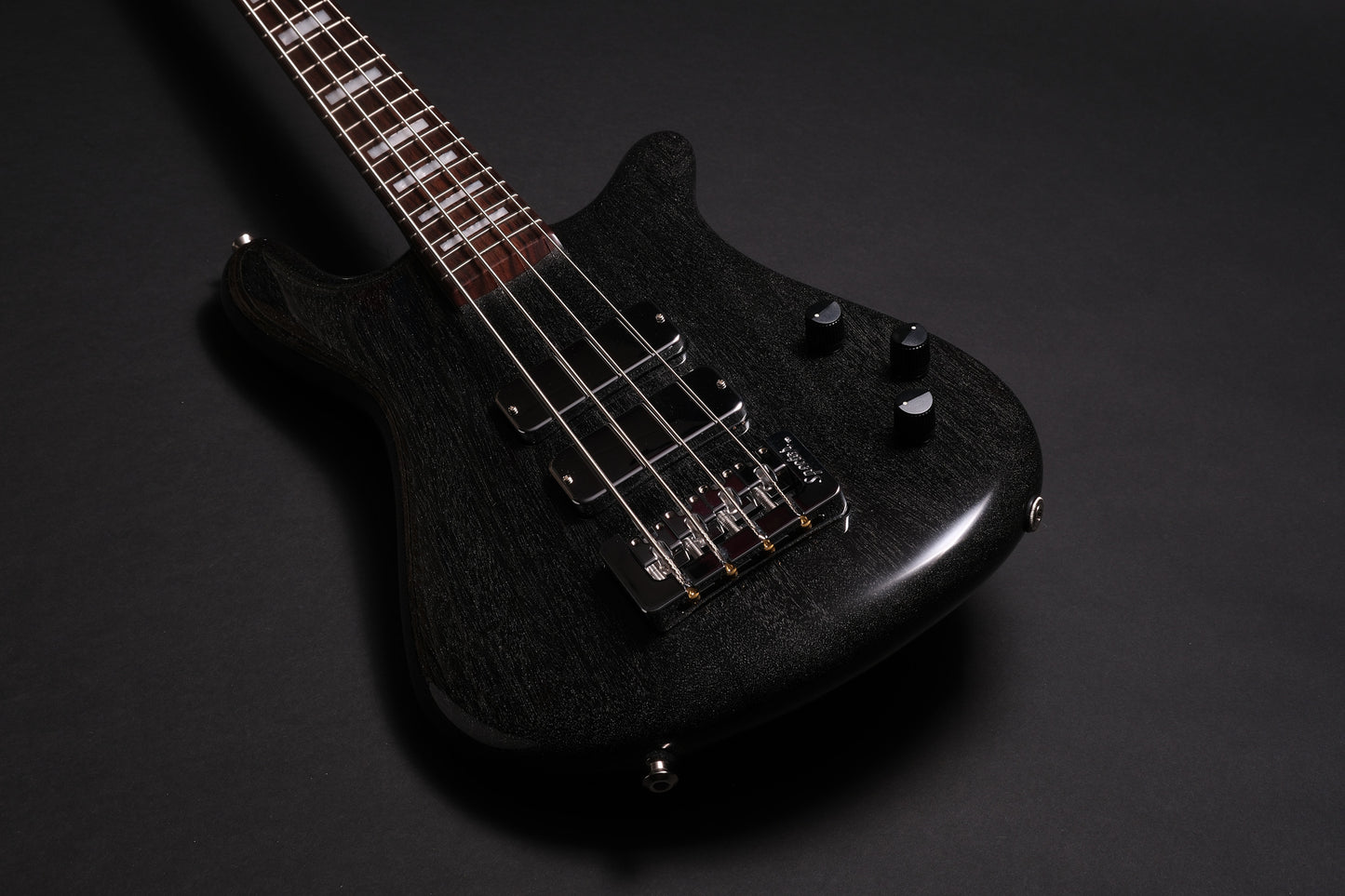 Spector NS-2 Woodstock Era 32"- Black Silver Doghair