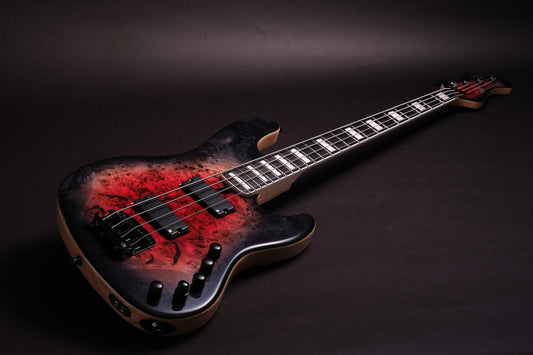 Mayones Jabba Custom 4 - Galaxy Eye Red Gloss