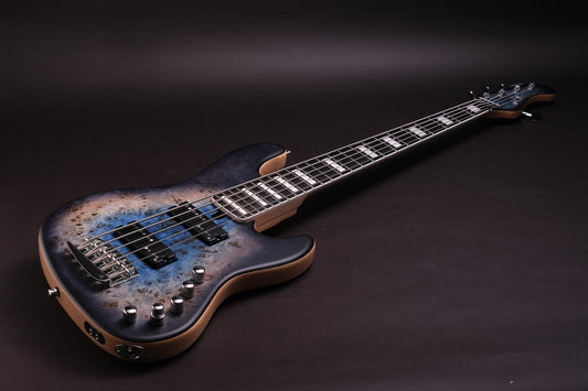 Mayones Jabba Custom 5 - Galaxy Eye Blue