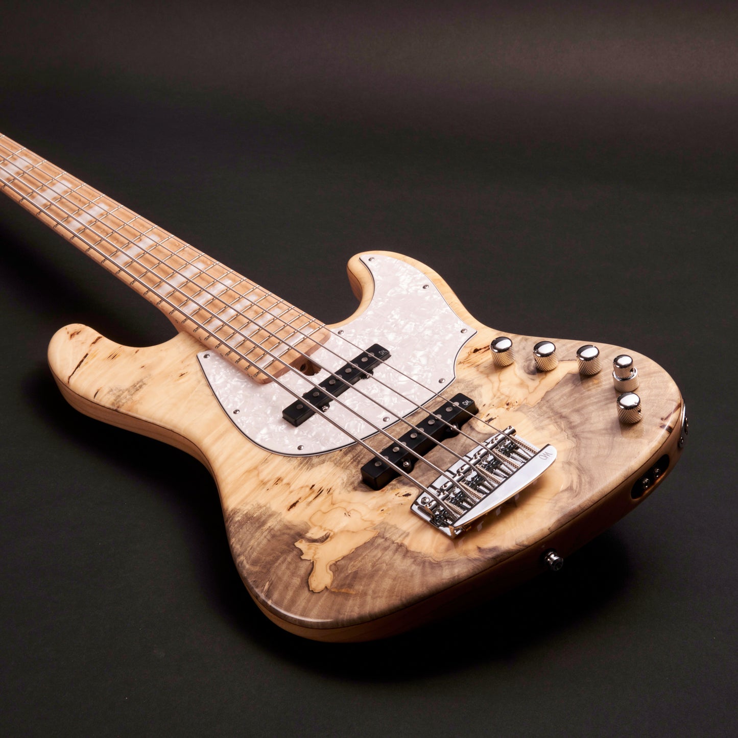 Mayones Jabba Custom BB 5 JJ Birdseye - Trans Natural Gloss