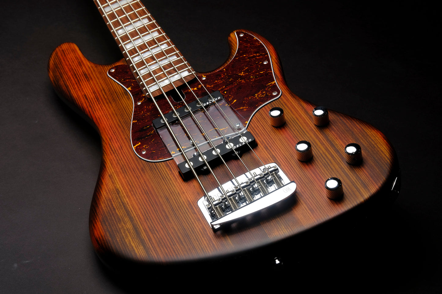 Mayones Guitars Jabba 5 HF Hadrien Feraud 'Antique Brown'