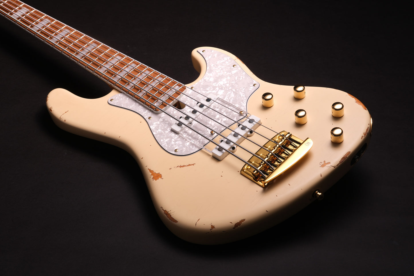 Mayones Jabbba HF Aged Yellow 5 Hadrien Feraud Sign