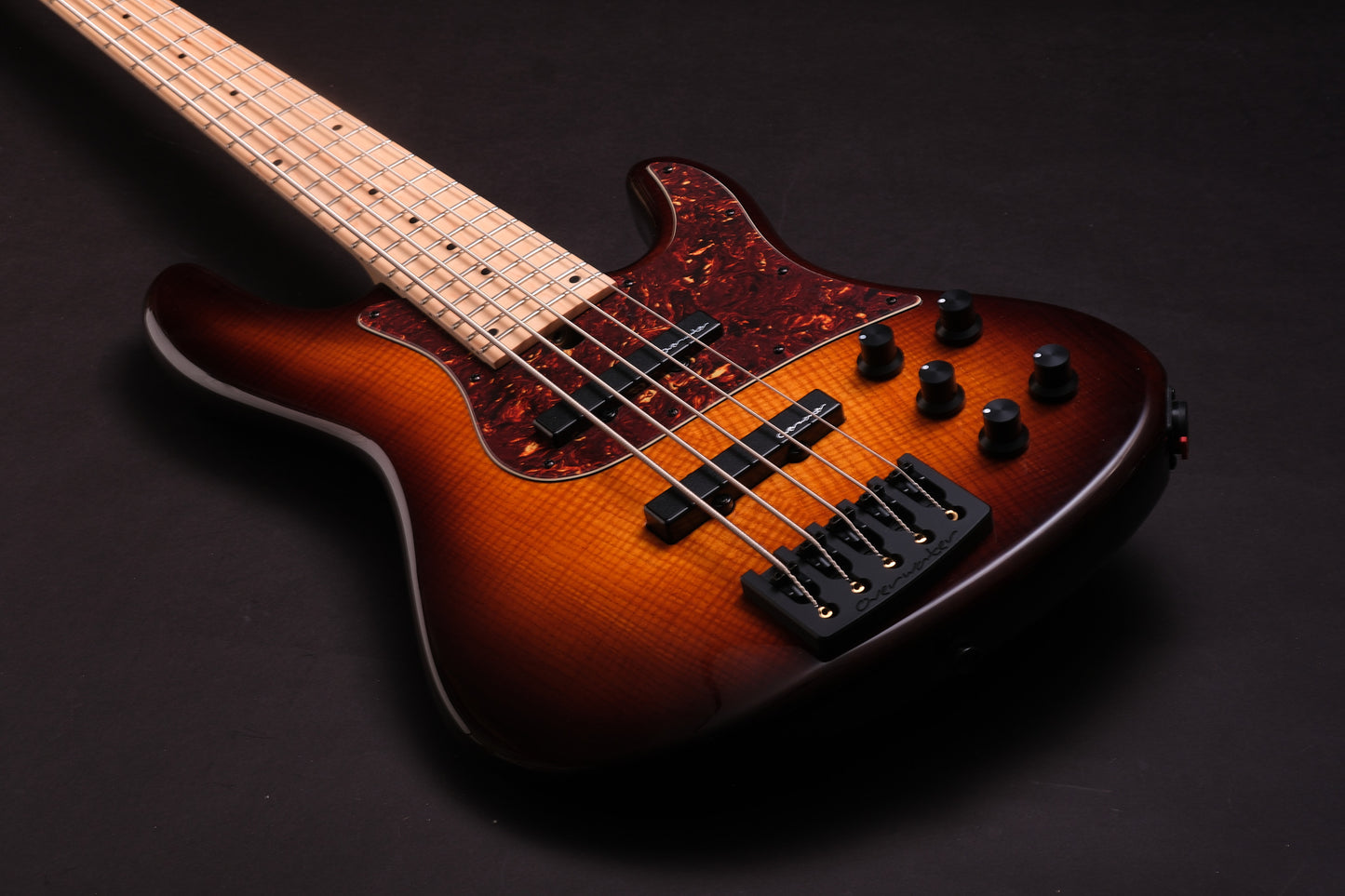 Overwater J Series Contemporary 5 - Figured Maple / Tobacco Burst.