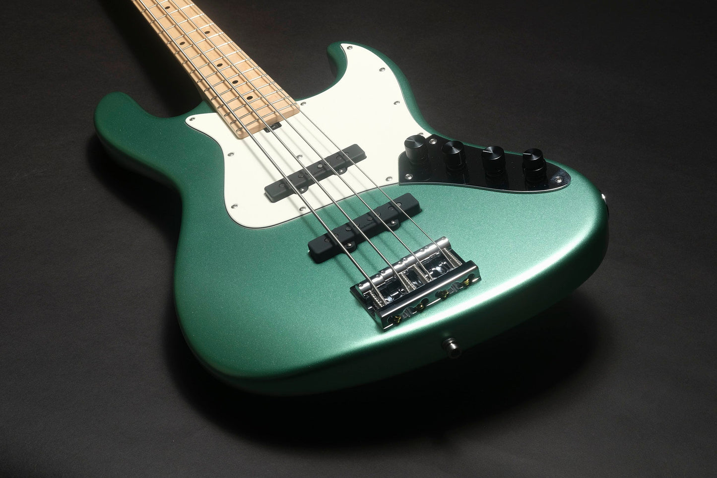 Sadowsky MetroLine 21 Fret Vintage J/J 4 - Solid Sage Green Metallic Satin