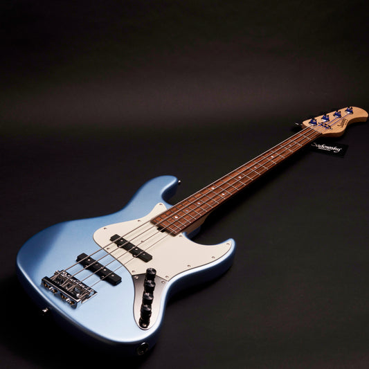 Sadowsky MetroLine 21-Fret Vintage J/J 4 - Solid Ice Blue Metallic Satin