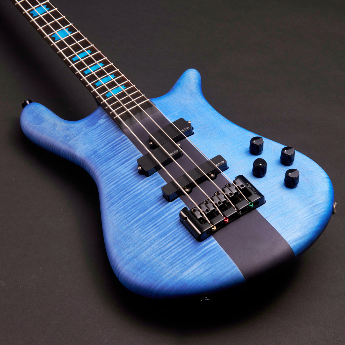 Spector Euro 4 LX Hyper Blue Matte 4-string bass at Bass Freaks
