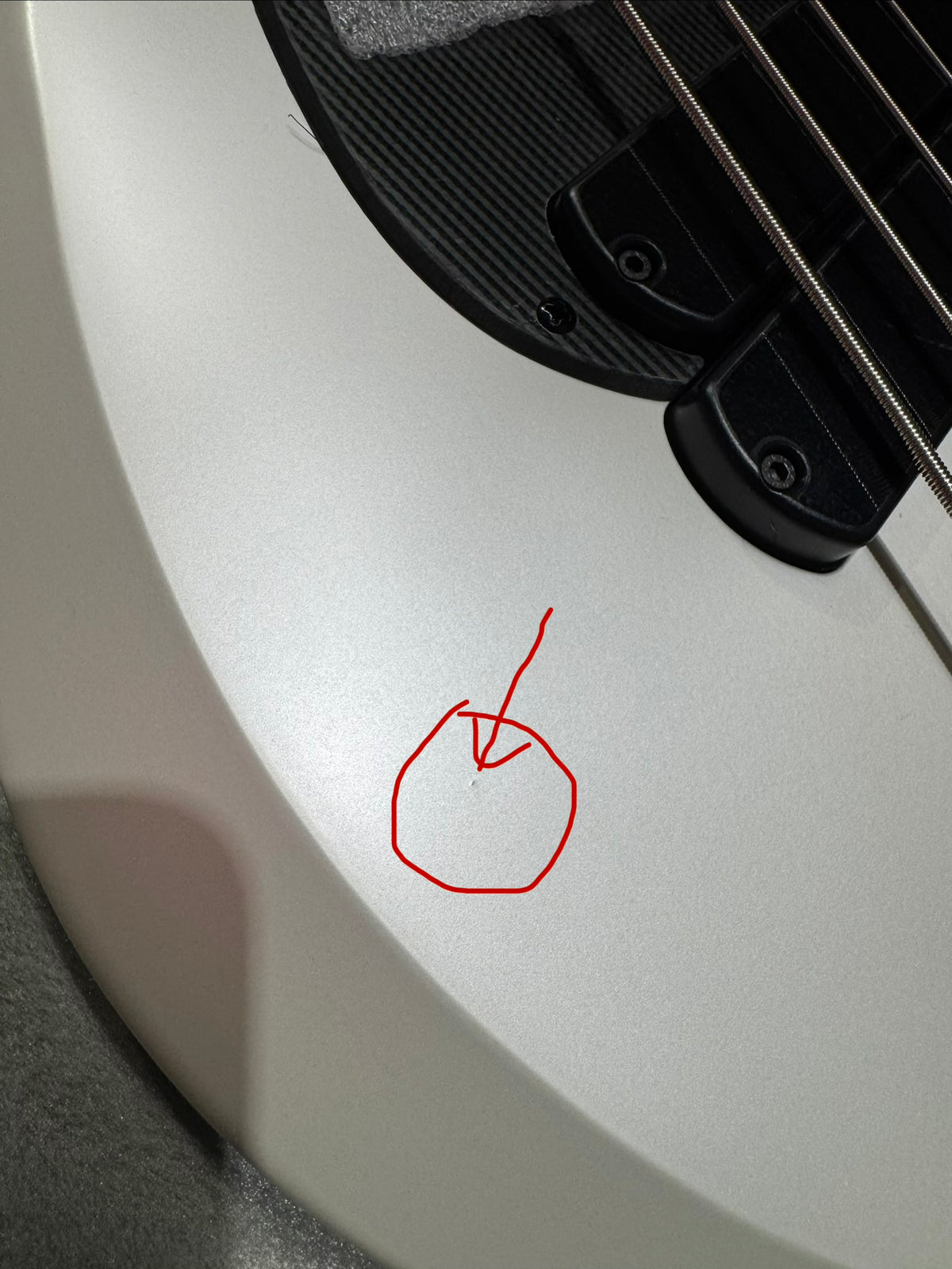 Dingwall NG2 Nolly Signature 6 - Ducati White Pearl