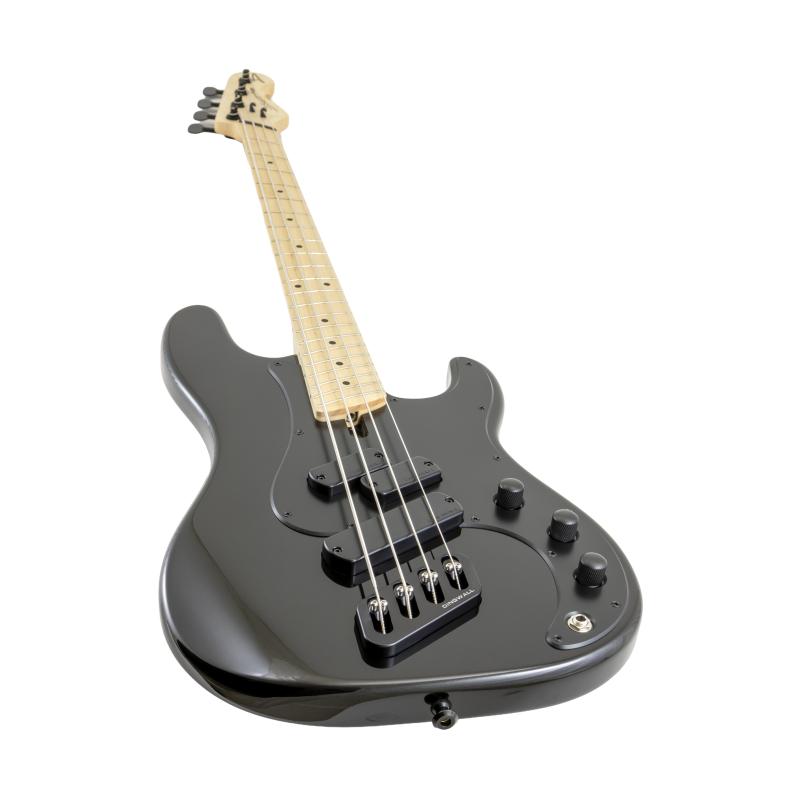 Dingwall SP1 4 Metallic Black front - Bass Freaks