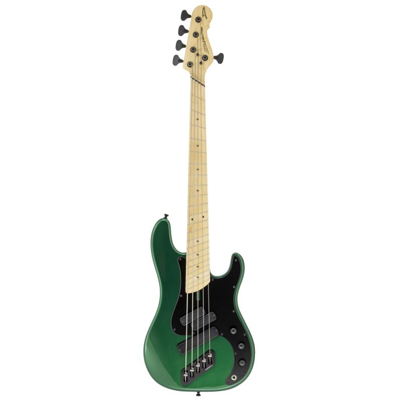 Dingwall SP1 5 Dark Candy Green detail - Bass Freaks