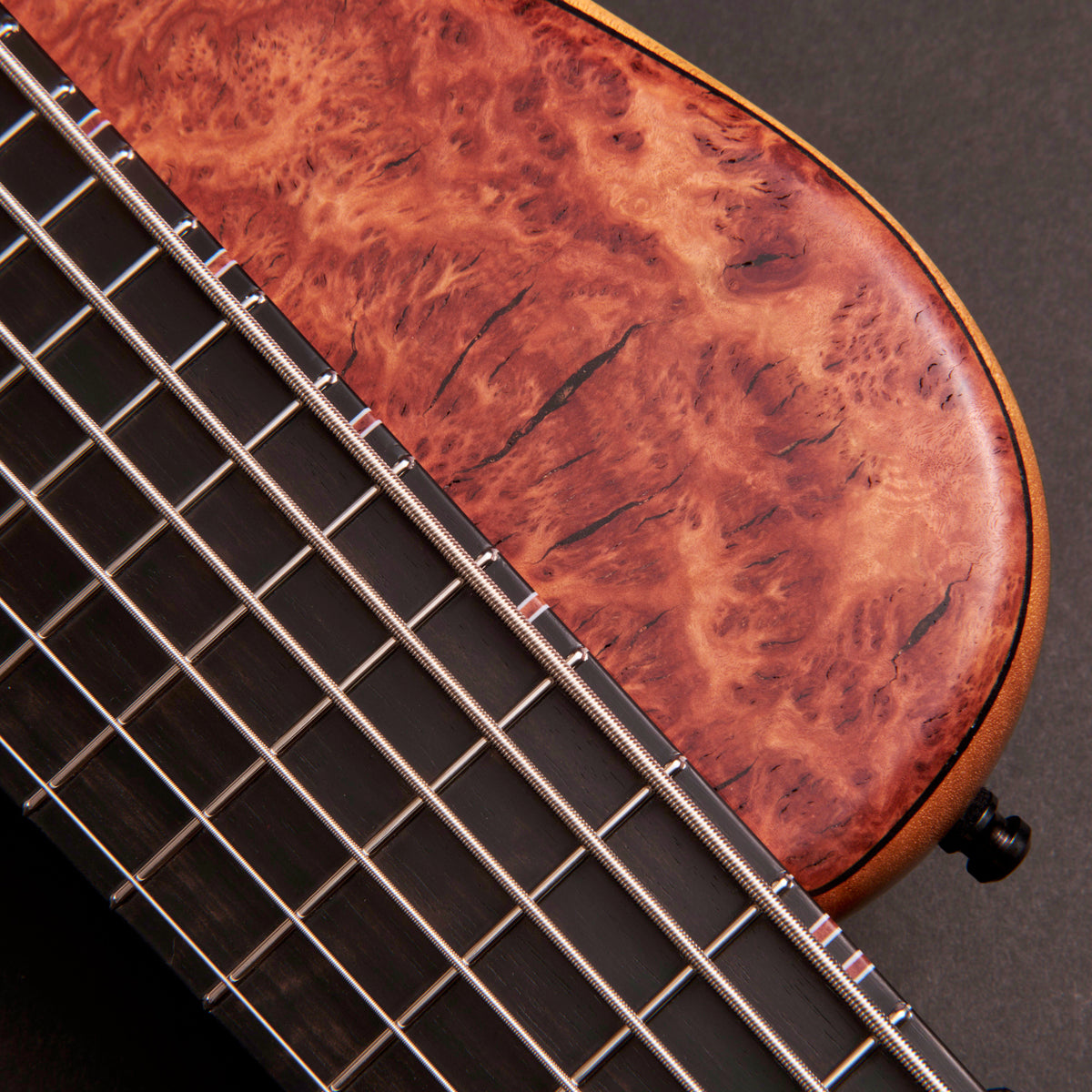 Adamovic Katana 6 Red Mallee 6-string bass at Bass Freaks