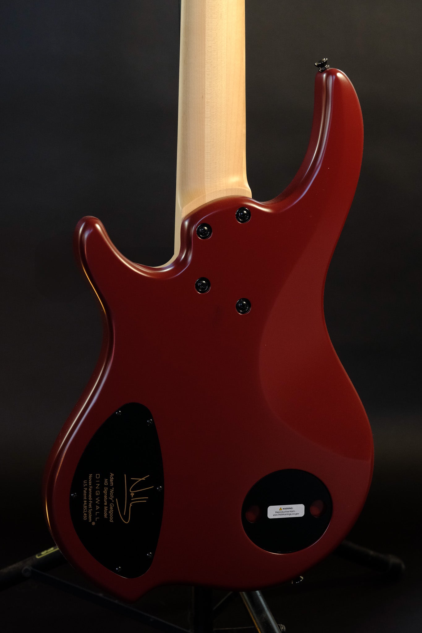 DINGWALL GUITARS NG3 NOLLY SIGNATURE 5 STRING 'Limited Run Pegasus Red' ( 1 pieces ready)