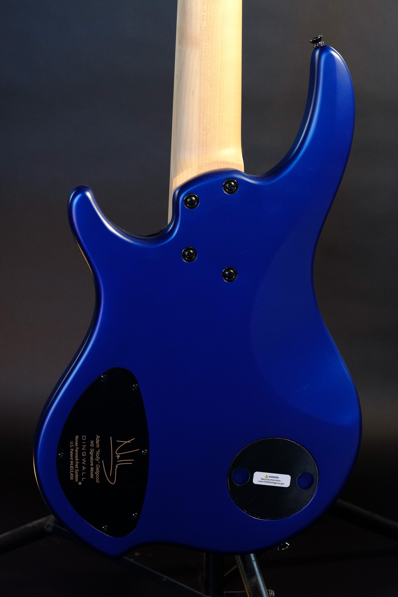 DINGWALL GUITARS NG3 NOLLY SIGNATURE 5 STRING 'Limited run Blueberry Metallic' (only one left)