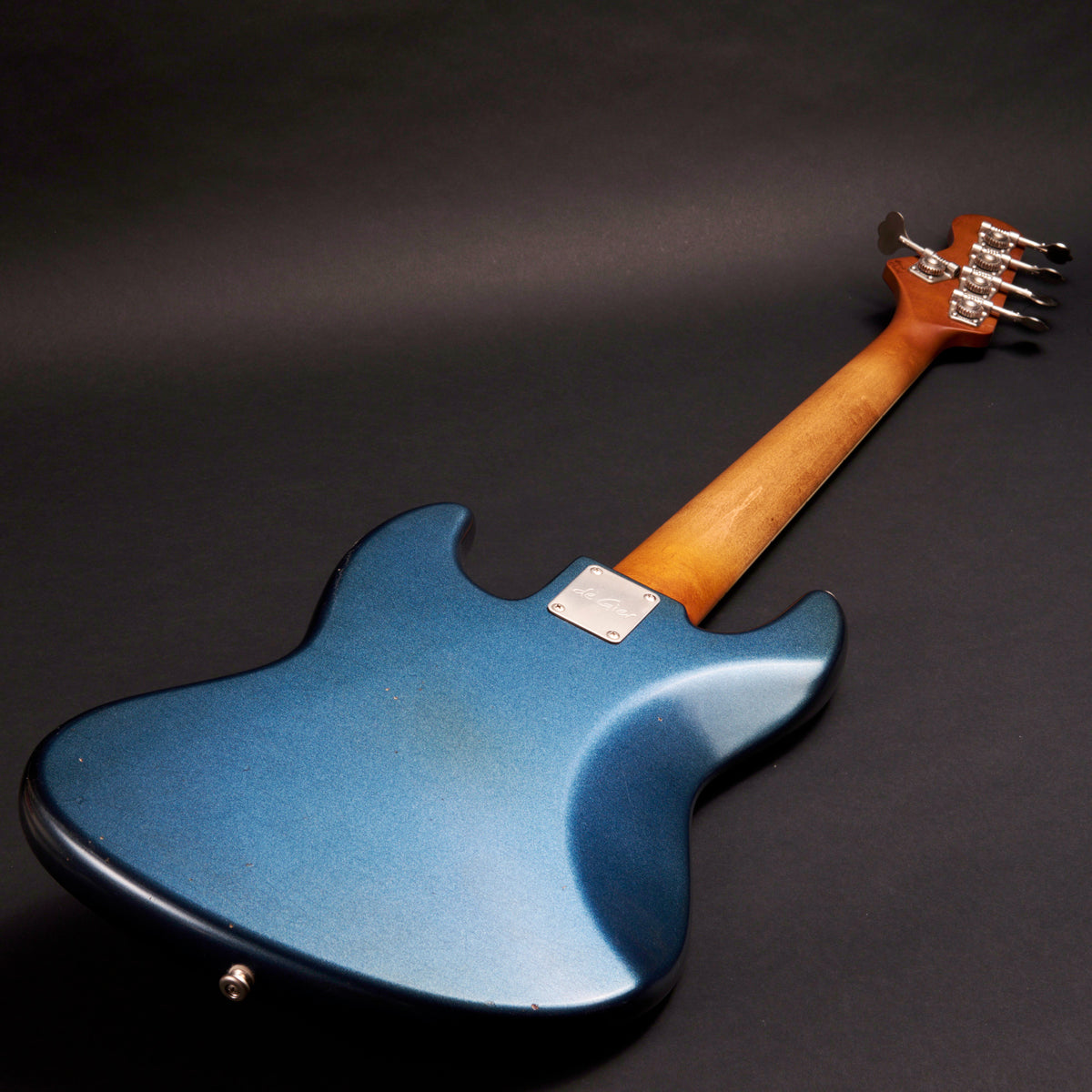 De Gier Bebop 5 Classic VP Blue Aged 5-string bass at Bass Freaks