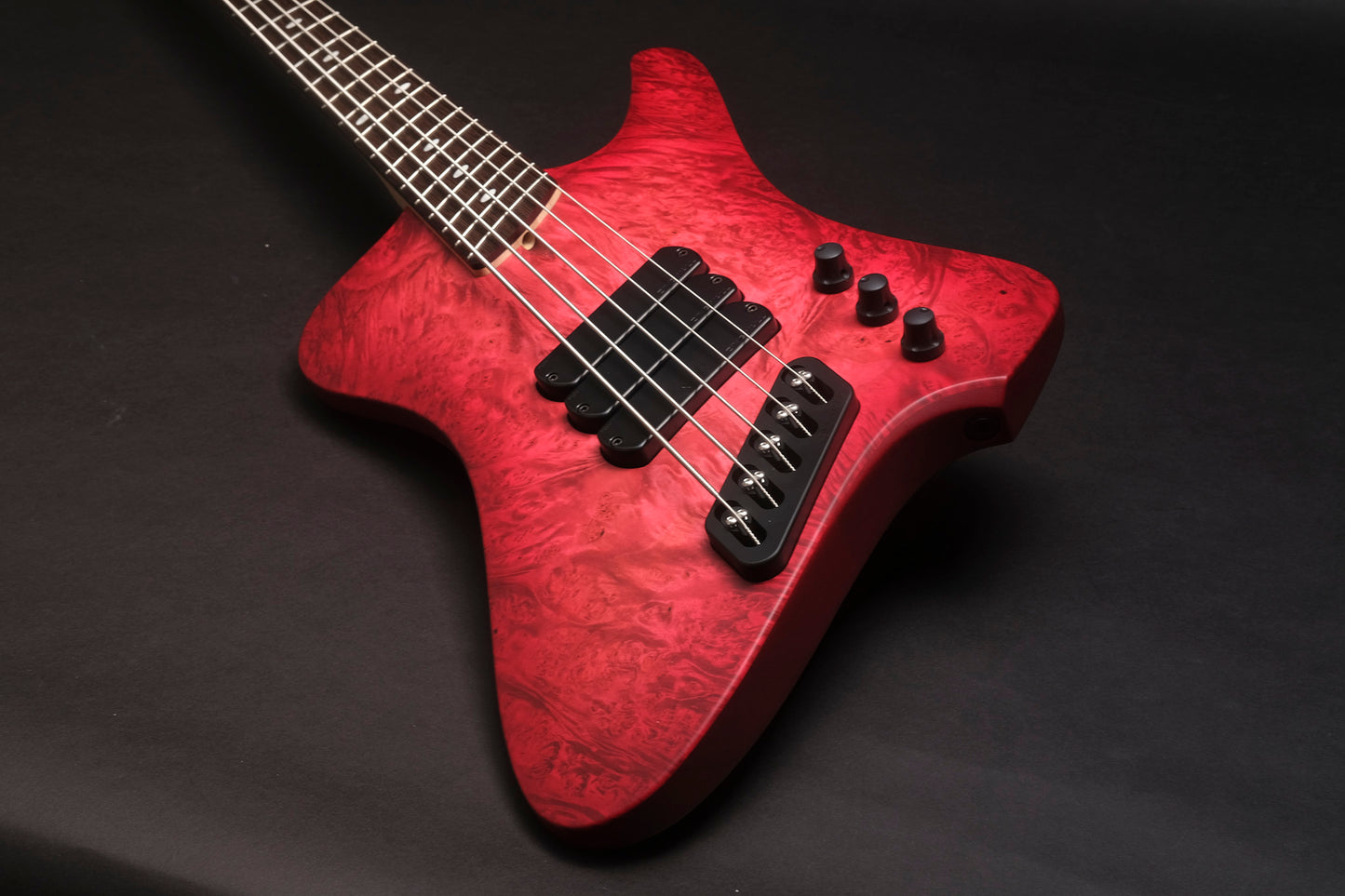 Dingwall Custom D-Roc 5 - Transparent Red