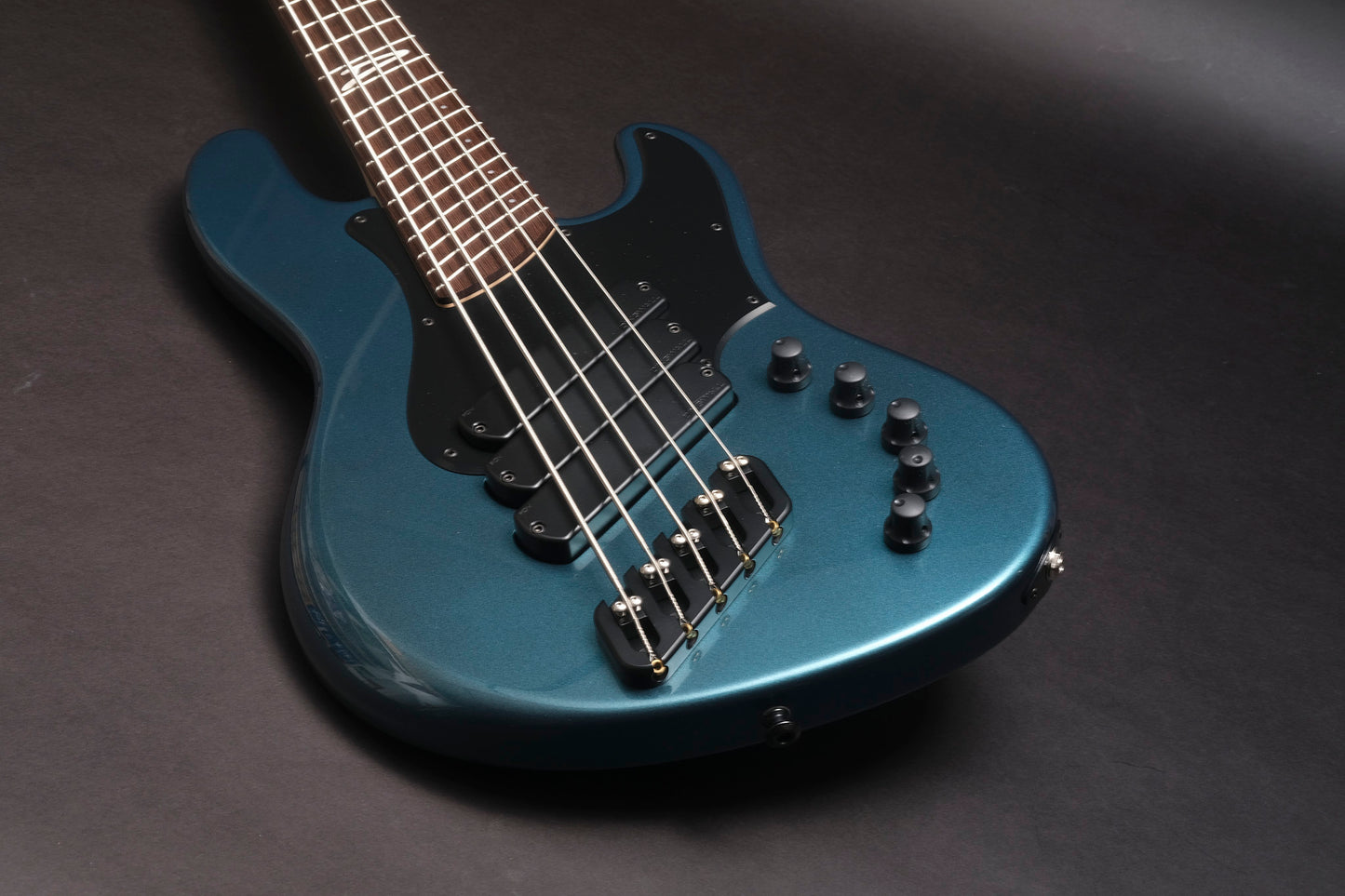 Dingwall Custom Super Jazz 5 - Dark Lake Placid Blue