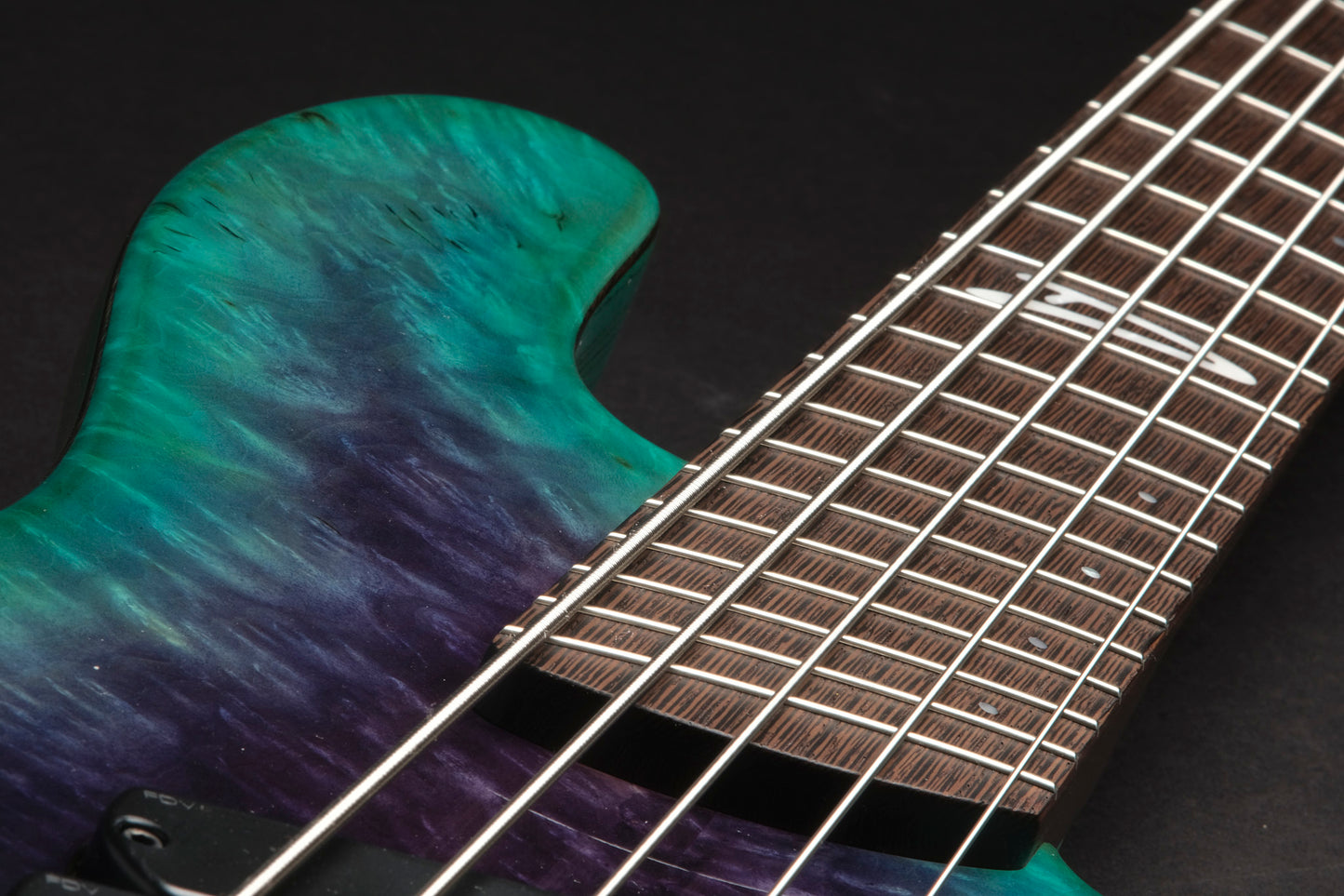 Dingwall Custom Super Jazz 5 - Purple to Turquoise B-STOCK