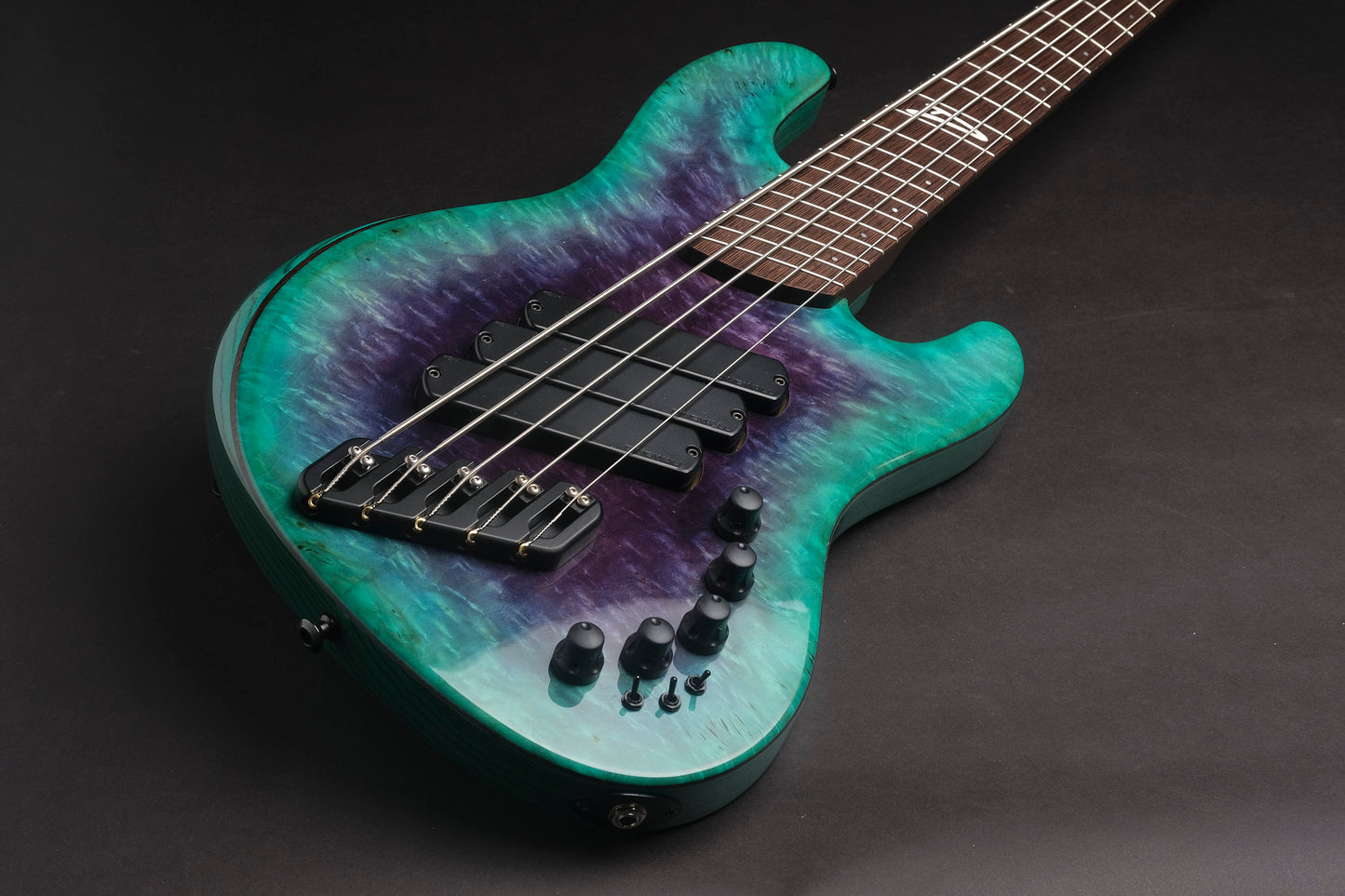 Dingwall Custom Super Jazz 5 - Purple to Turquoise B-STOCK