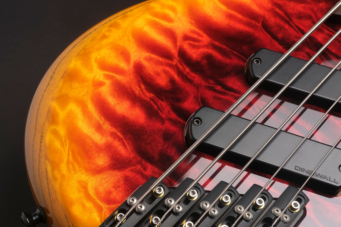 Dingwall Custom Z1- Blood Moon to Orange Burst