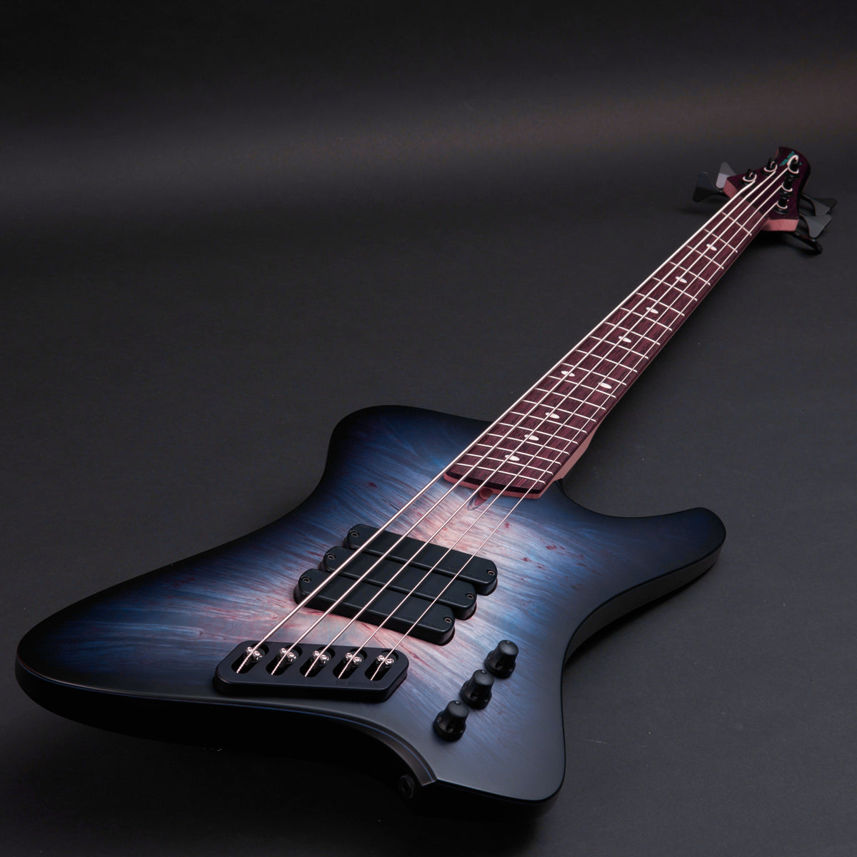 Dingwall D-Roc Custom 5 Aloryck Frost Blue to Natural 5-string bass at Bass Freaks