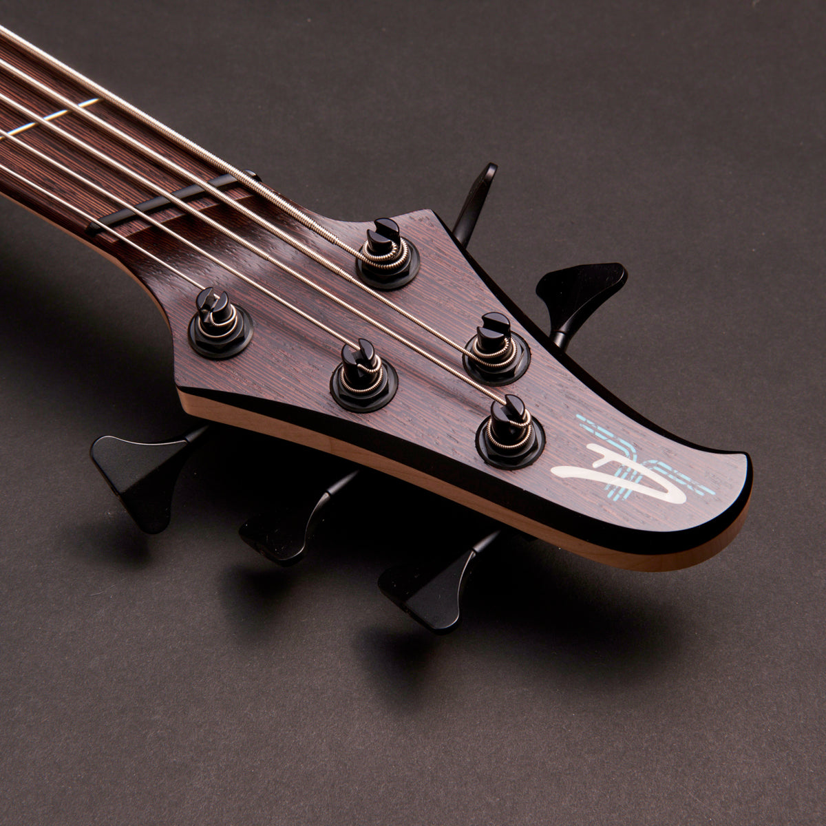 Dingwall D-Roc Custom 5 Aloryck Frost Blue to Natural 5-string bass at Bass Freaks