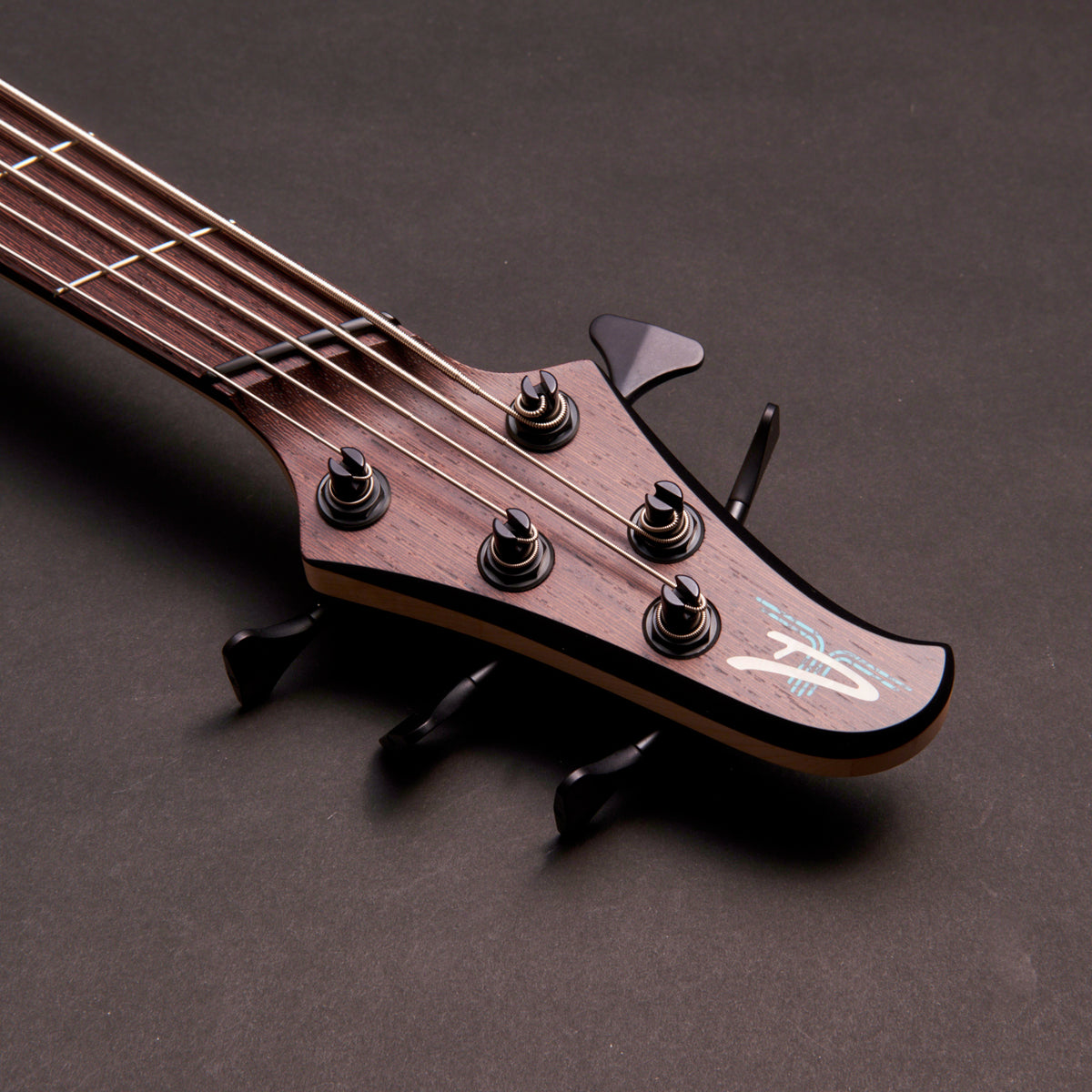 Dingwall D-Roc Custom 5 - Gartok's Dices Turquoise to Black Gloss