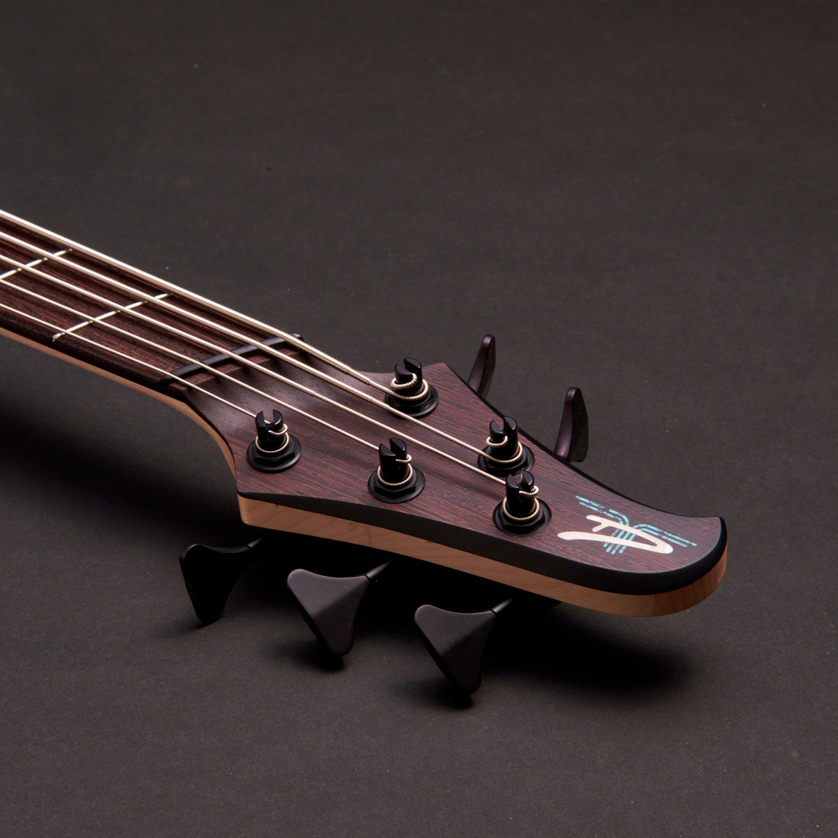 Dingwall D-Roc Custom 5 Zithaï Empire Blue to Red Burst 5-string bass at Bass Freaks