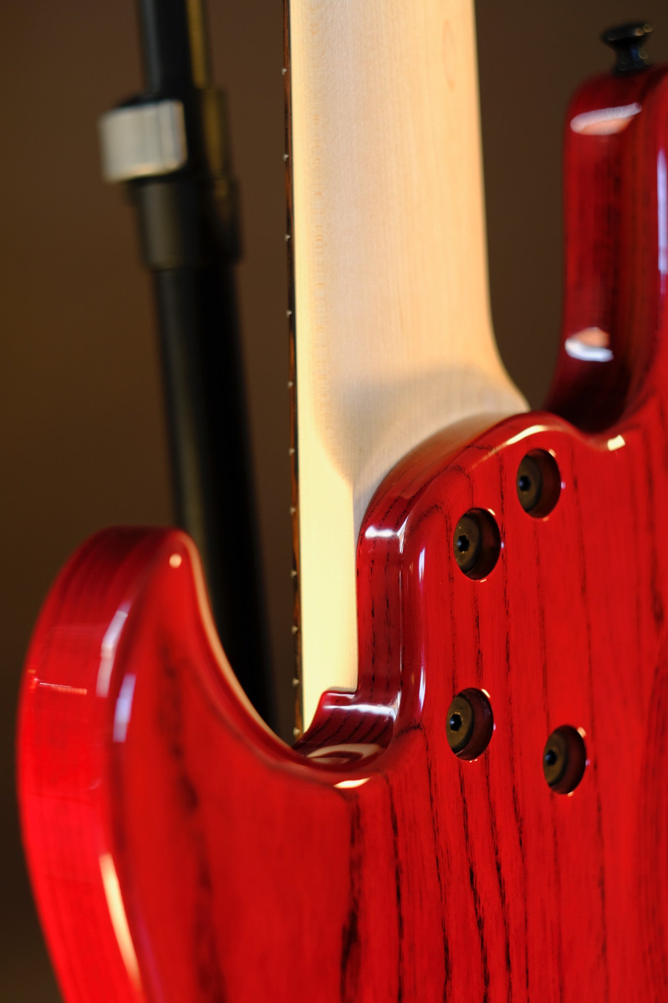 Dingwall Guitars Super Jazz 5 'Natural to Blood red'