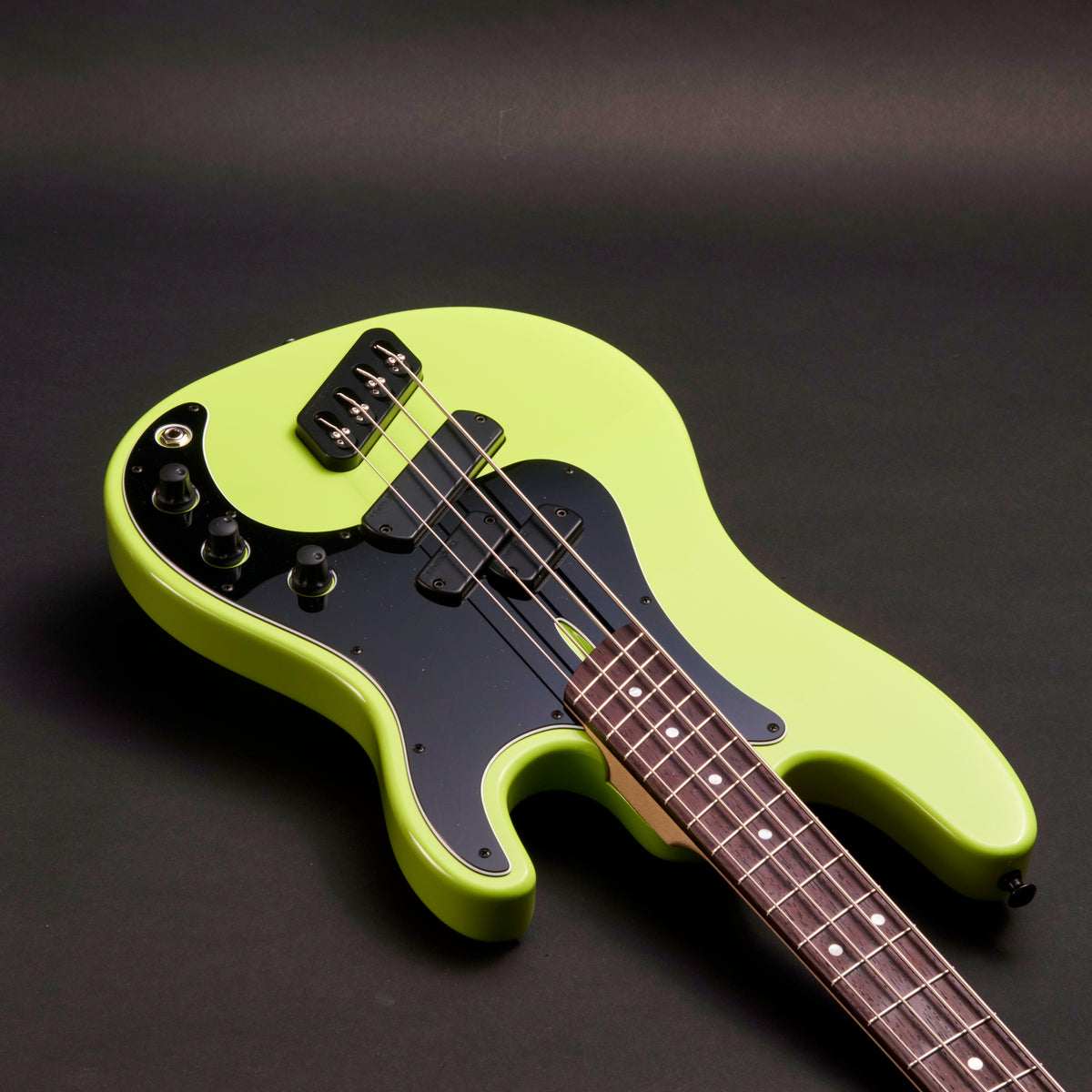 Dingwall Super PJ 4 Ferrari Green 4-string bass at Bass Freaks