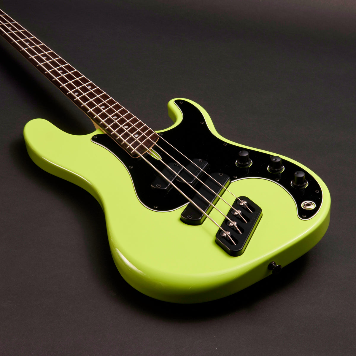 Dingwall Super PJ 4 Ferrari Green 4-string bass at Bass Freaks