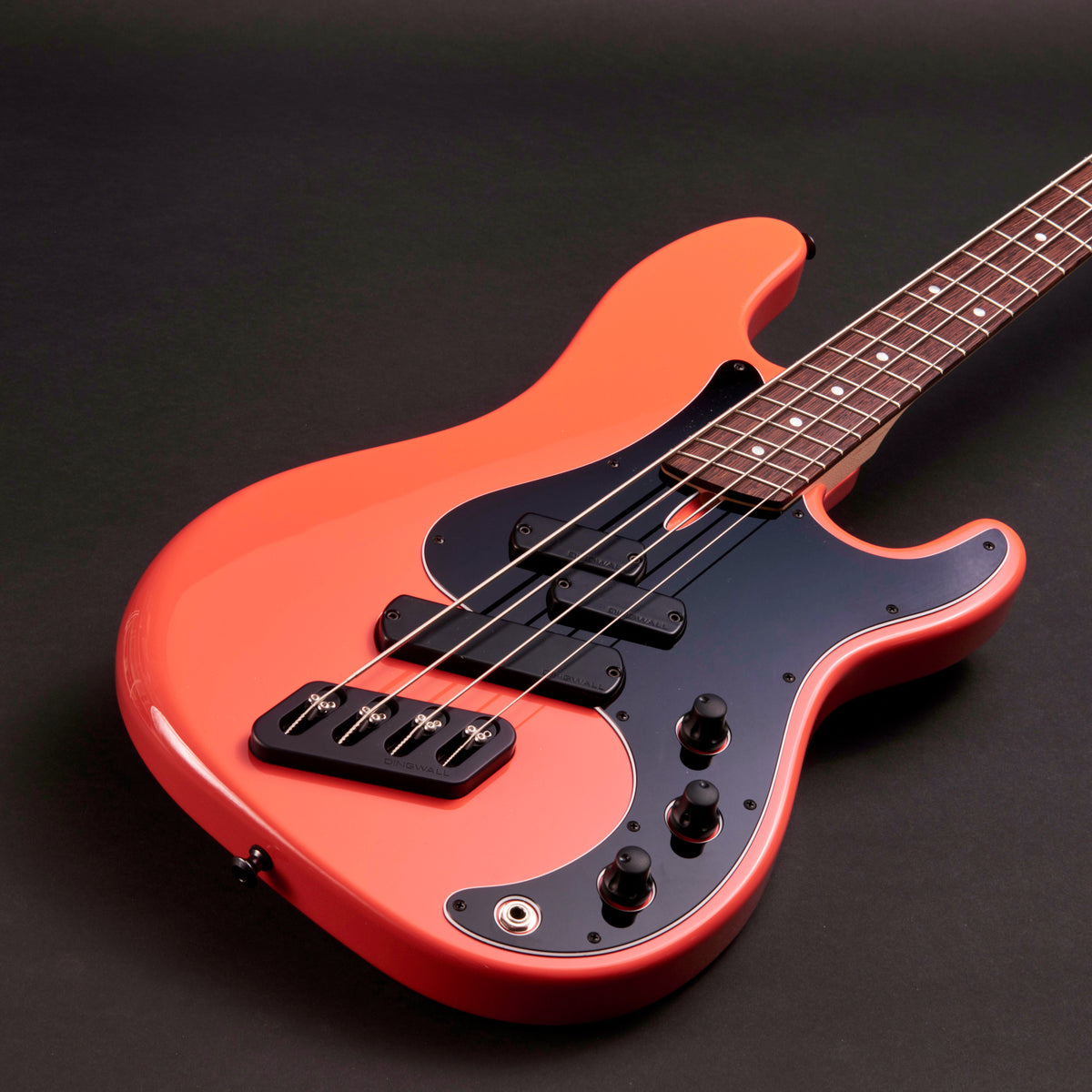 Dingwall Super PJ 4 Fiesta Red 4-string bass at Bass Freaks