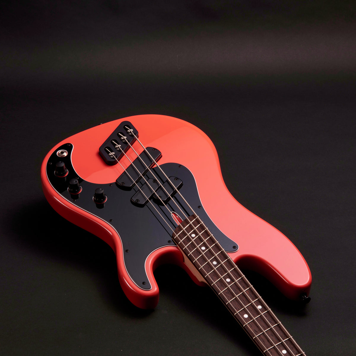 Dingwall Super PJ 4 Fiesta Red 4-string bass at Bass Freaks