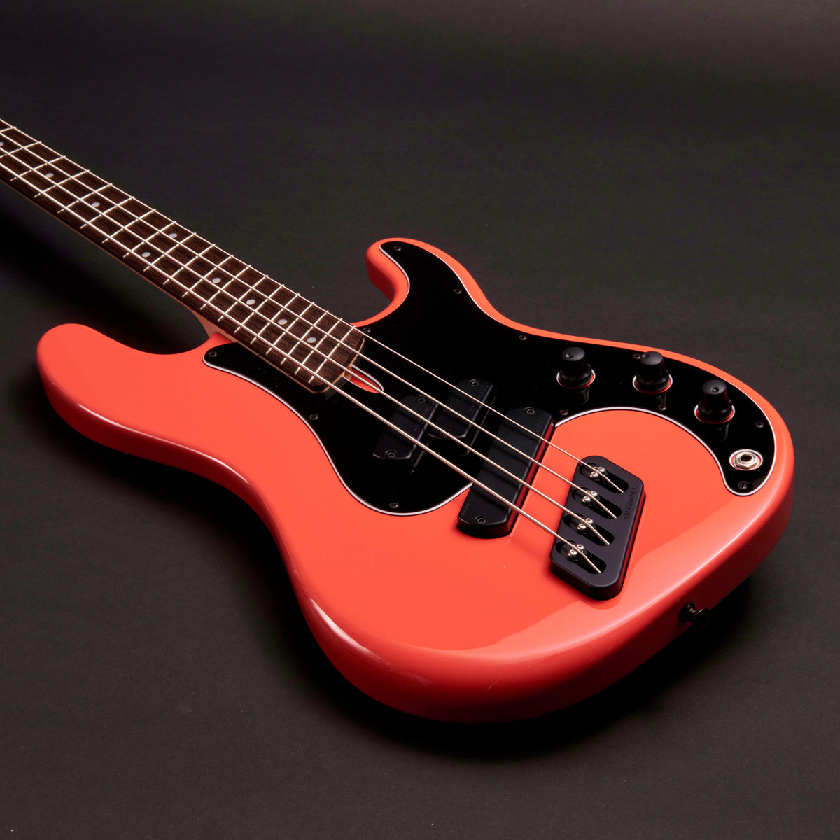 Dingwall Super PJ 4 Fiesta Red 4-string bass at Bass Freaks