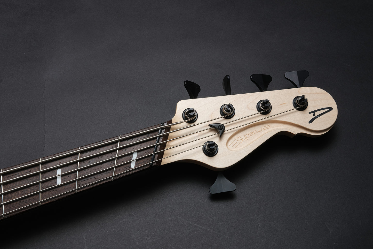 Dingwall Super Jazz 5 - Vampire Red to Solar Orange