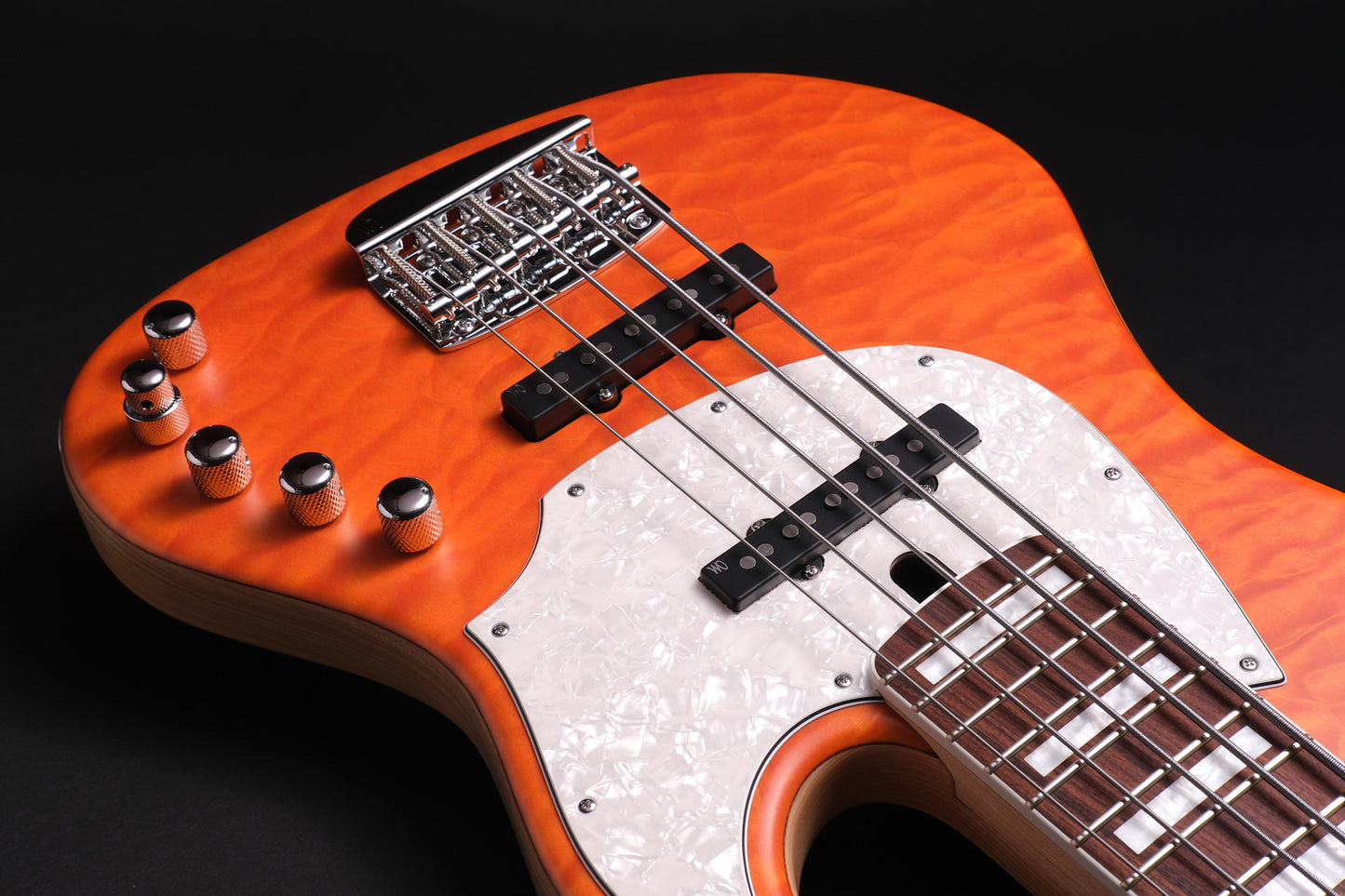 Mayones Jabba Custom 5 - Trans Orange Satine
