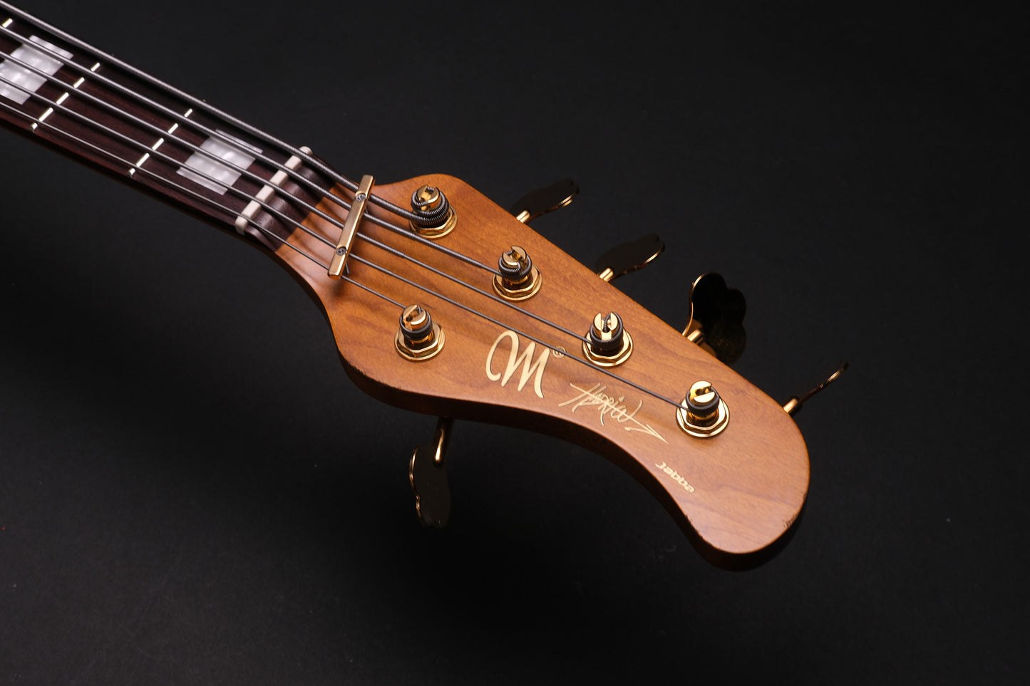 Mayones Jabba HF Aged Sunburst 5 - Transparent Sun-Burst Nitro Aged