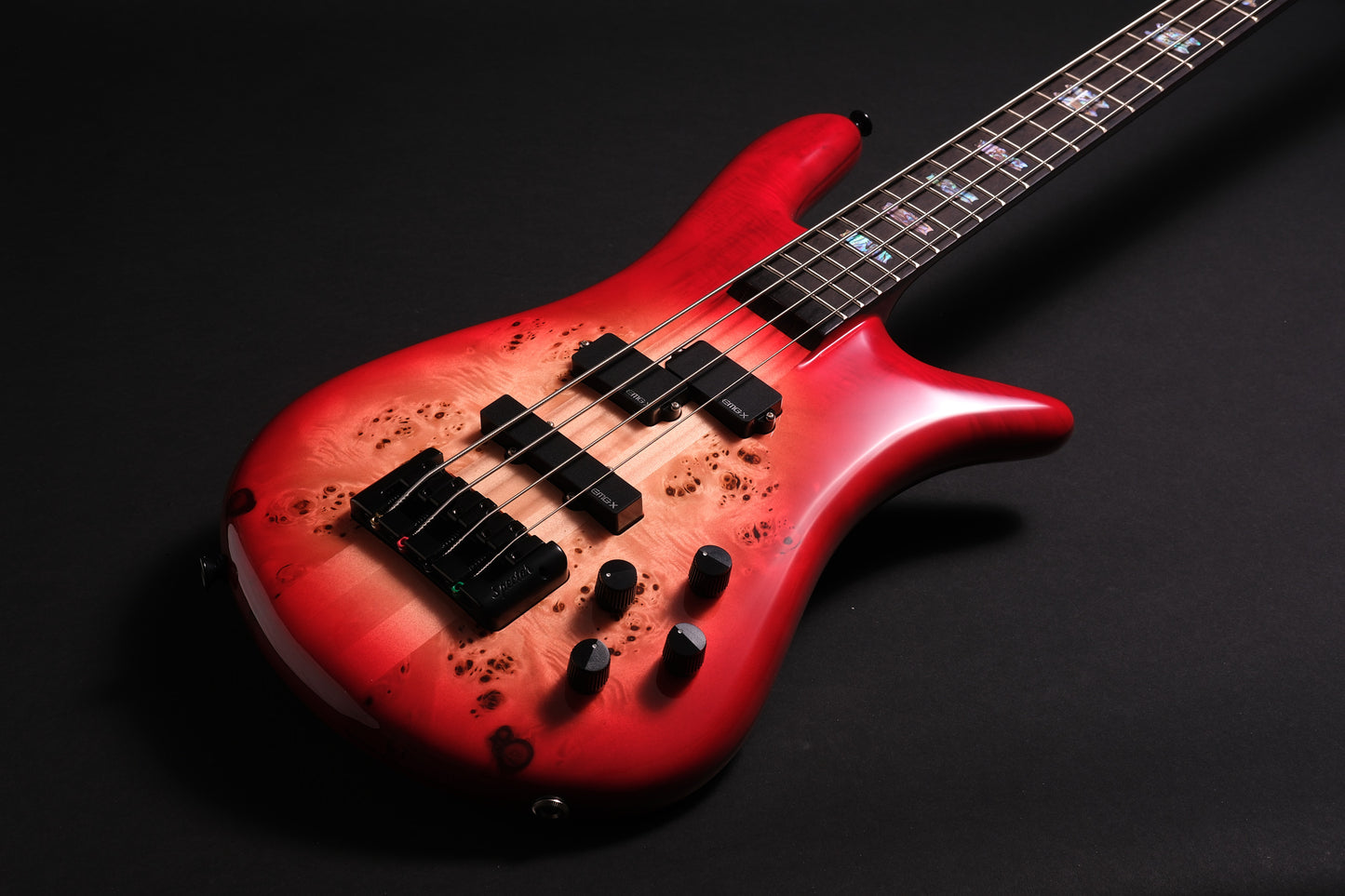 Spector Euro 4 CST - Natural Red Burst Gloss