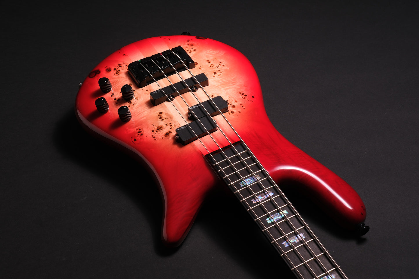 Spector Euro 4 CST - Natural Red Burst Gloss