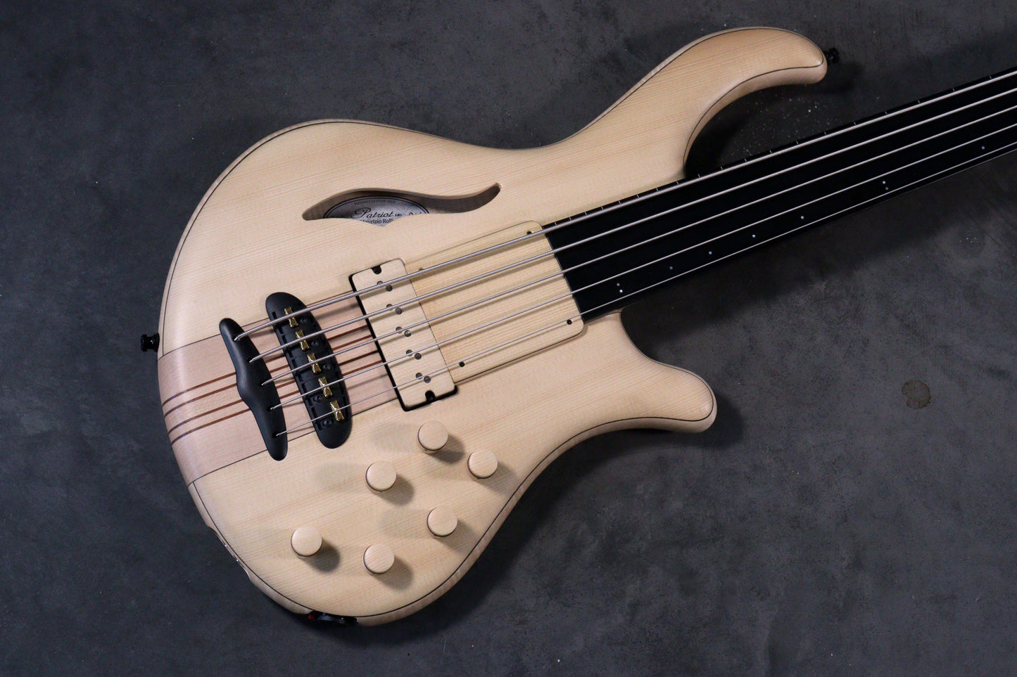 Mayones Guitars Patriot Maurizio Rolli Signature fretless