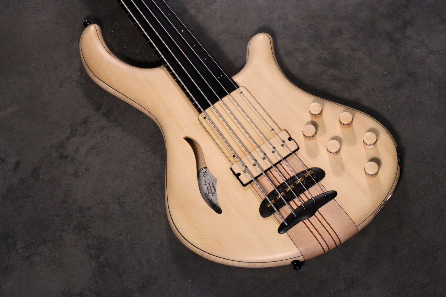 Mayones Guitars Patriot Maurizio Rolli Signature fretless