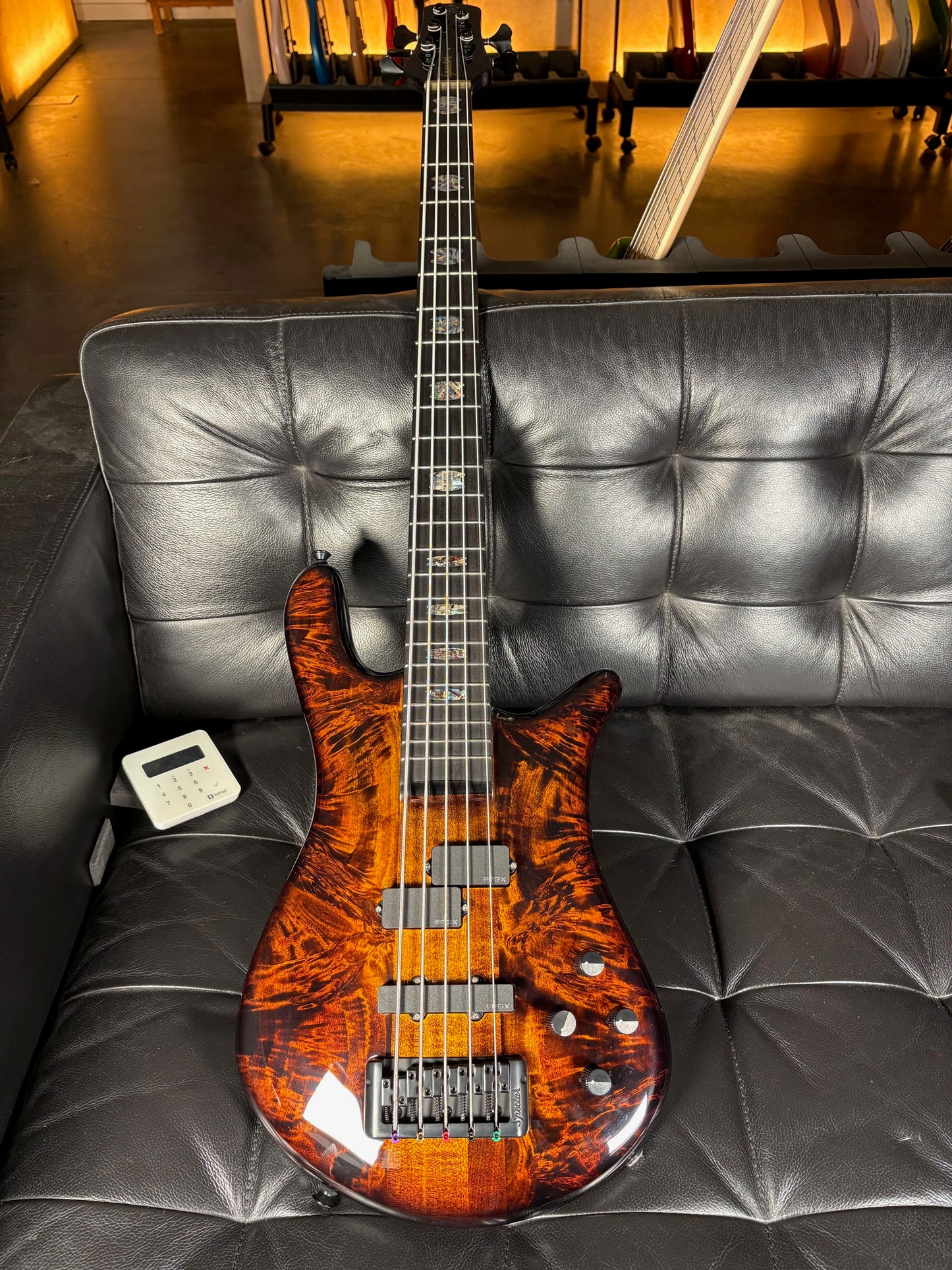 Spector CST 5 - Tiger Eye Burst Limited Edition