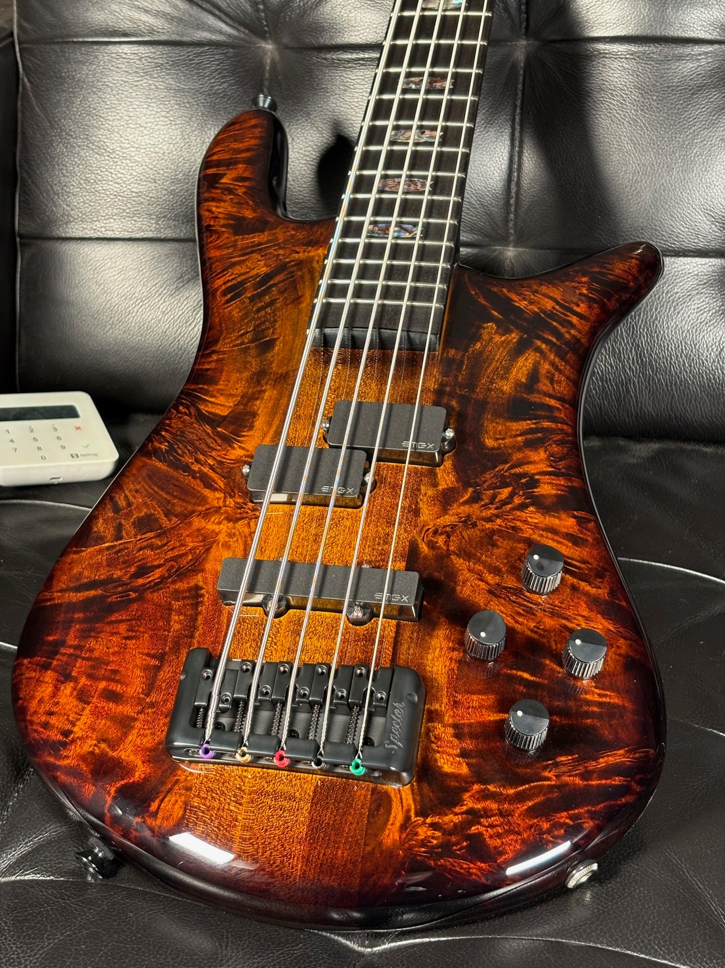 Spector CST 5 - Tiger Eye Burst Limited Edition
