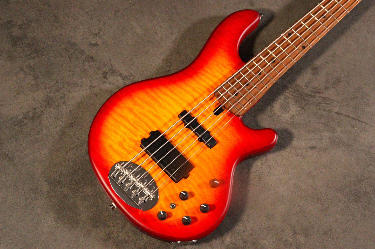 Lakland Basses Skyline 55-02 Custom 'Cherry burst'