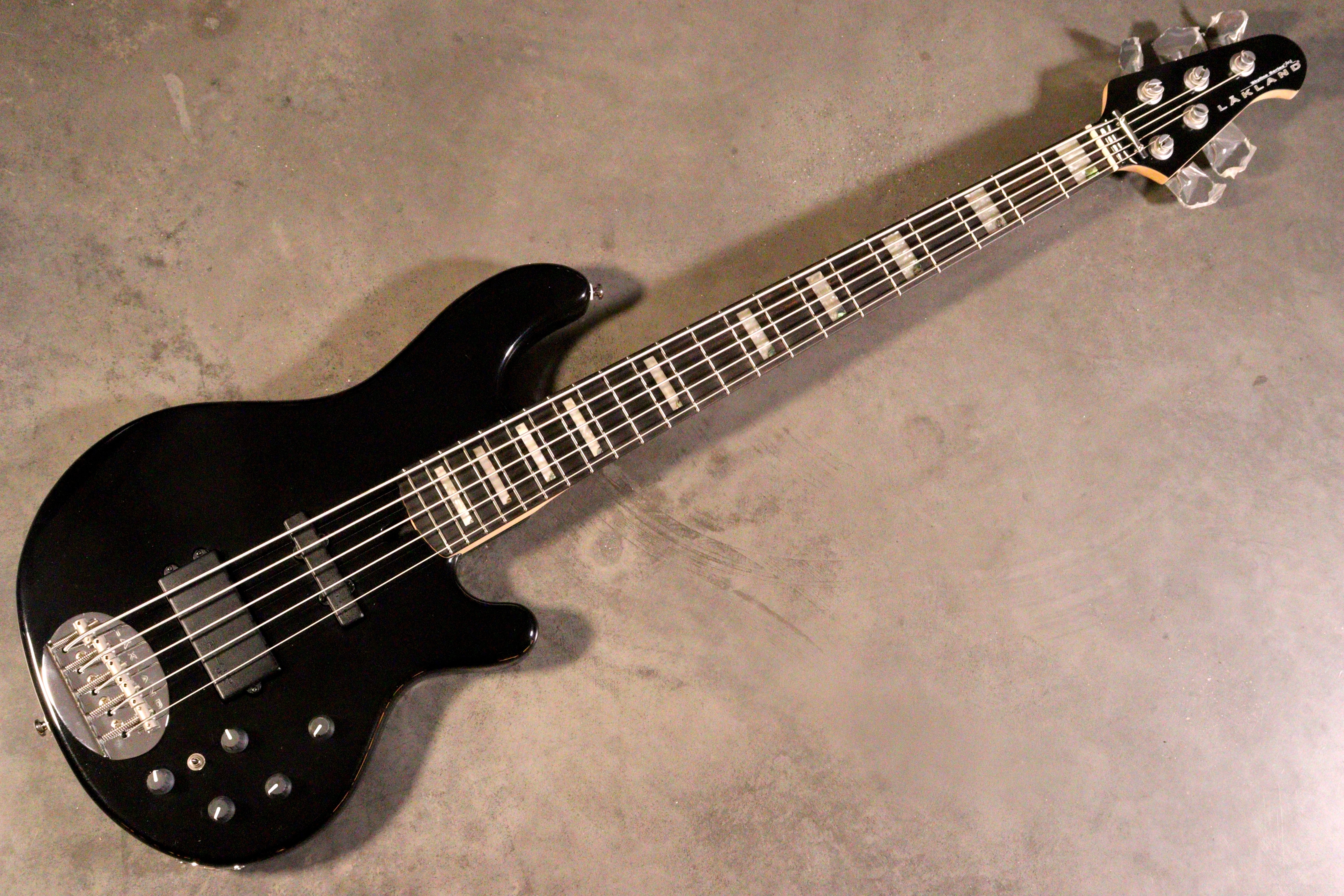 Lakland Basses Skyline 55-02 Custom 'Black Sparkle' – Bass 