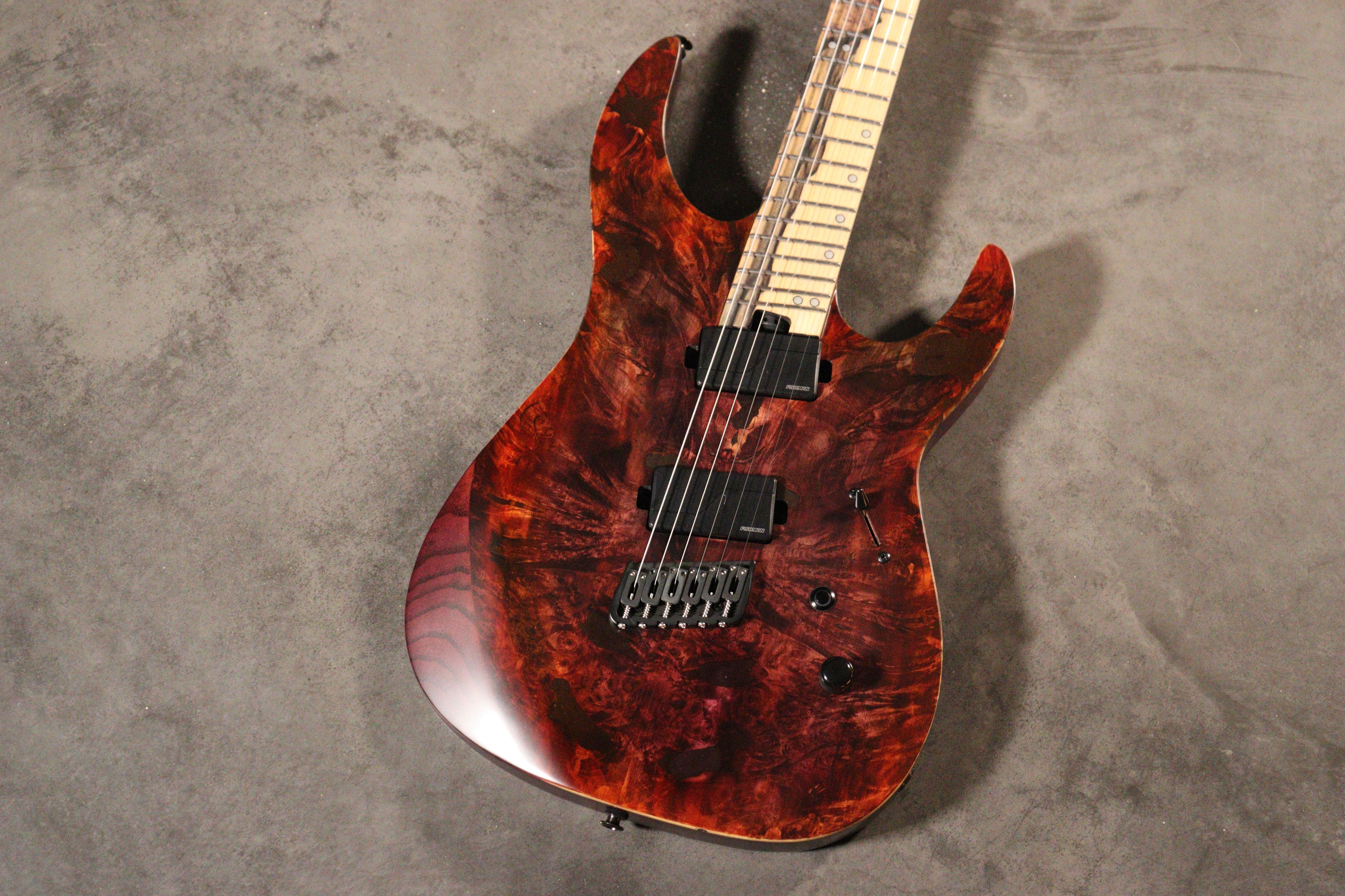 Legator Guitars Ninja X series 'Blood Moon' – Bass Freaks Sprl